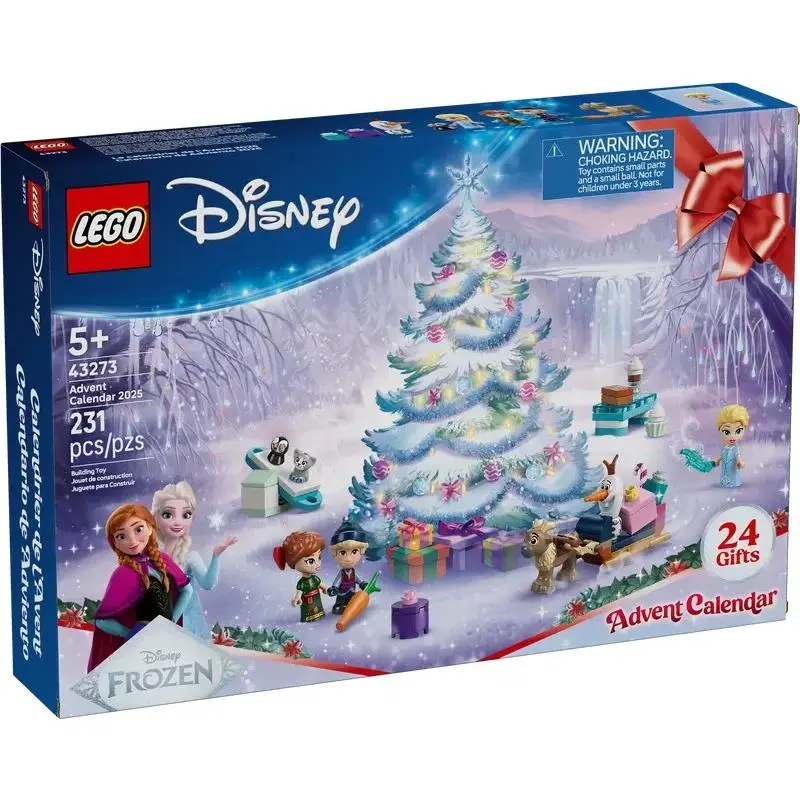 Lego Frozen Advent Calendar Countdown 231 Pieces 43273 Anna Elsa Olaf Sven