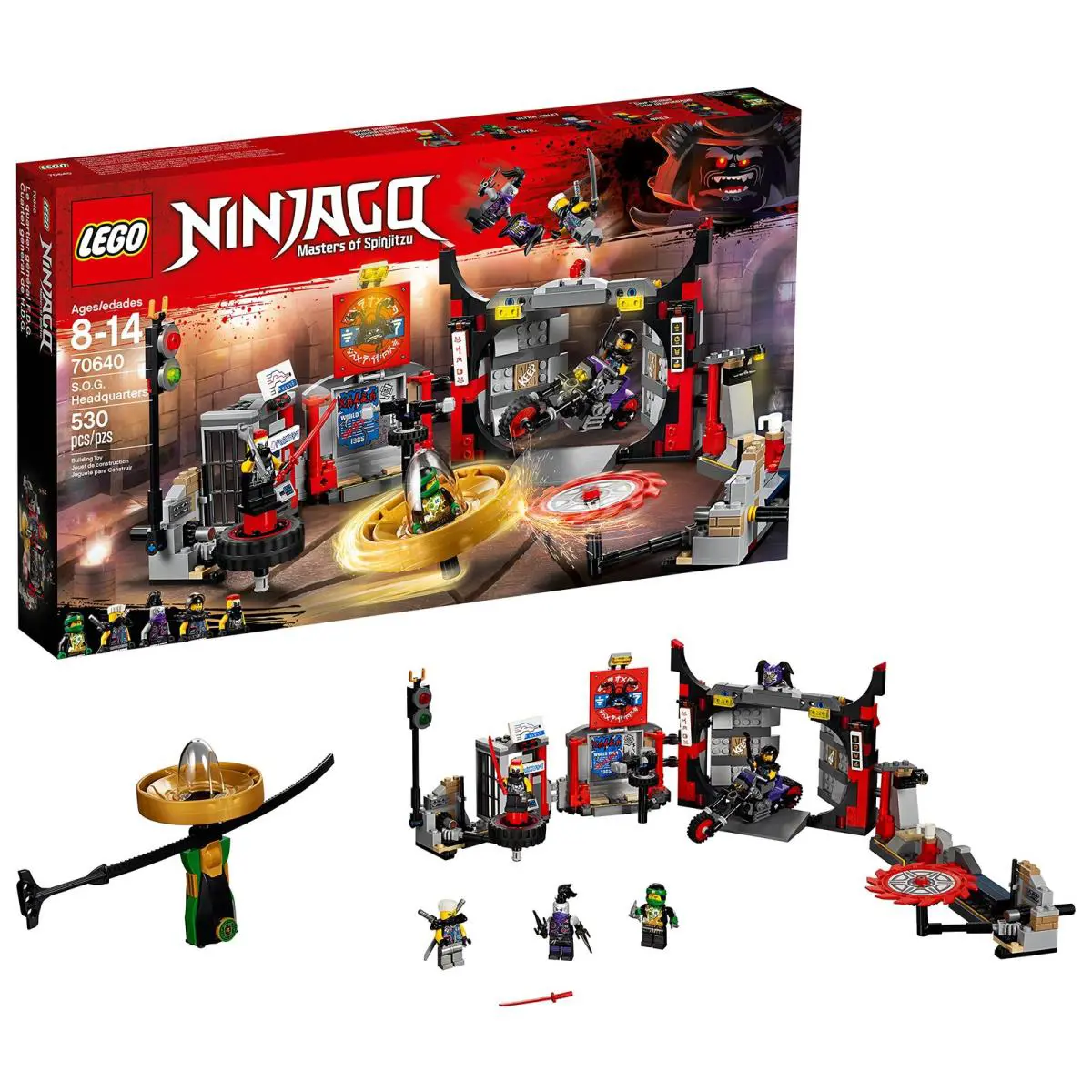 Lego Ninjago S.o.g. Headquarters 70640