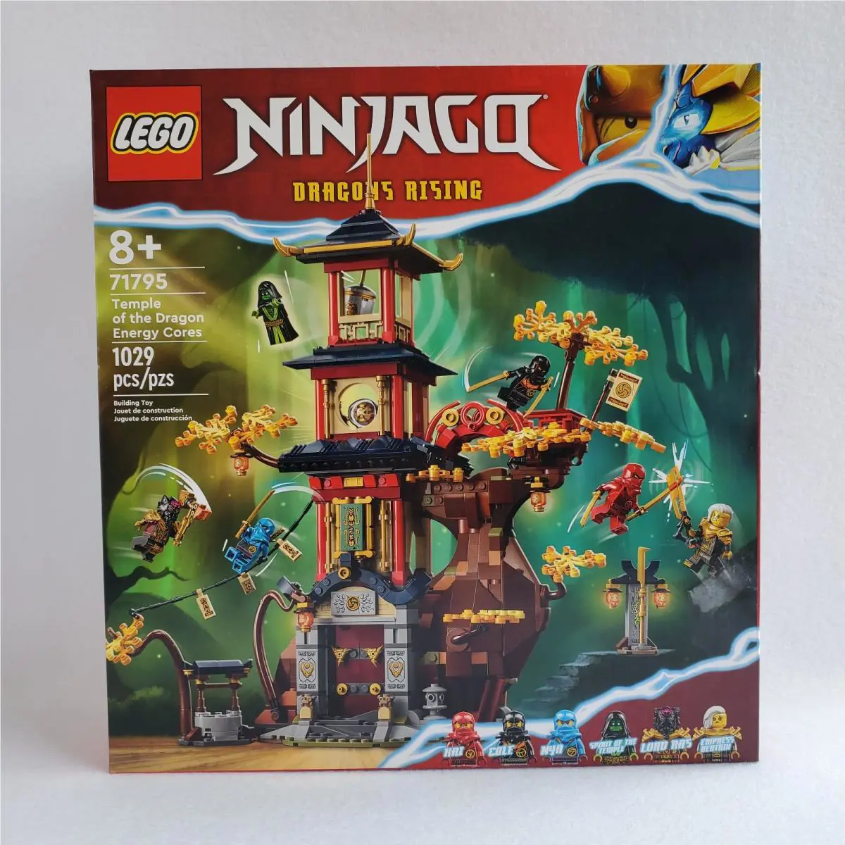 Lego 71795 Ninjago Temple OF The Dragon Energy Cores Retired Dragon`s Rising