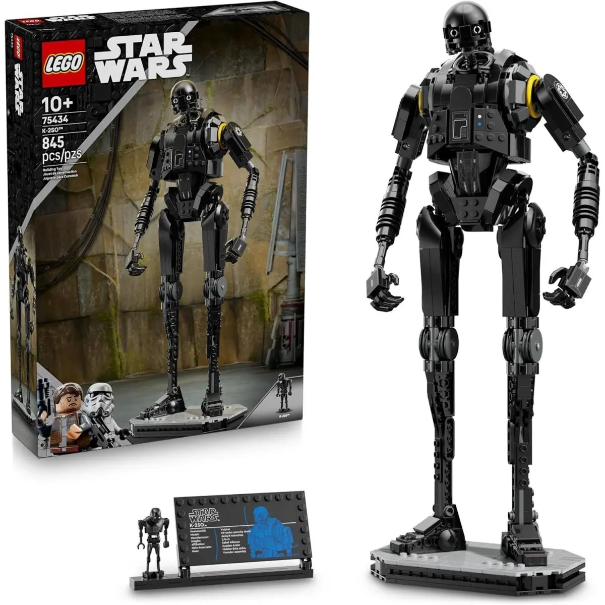 Lego Star Wars 75434: Andor K-2SO Security Droid Building Toy Ages 10+