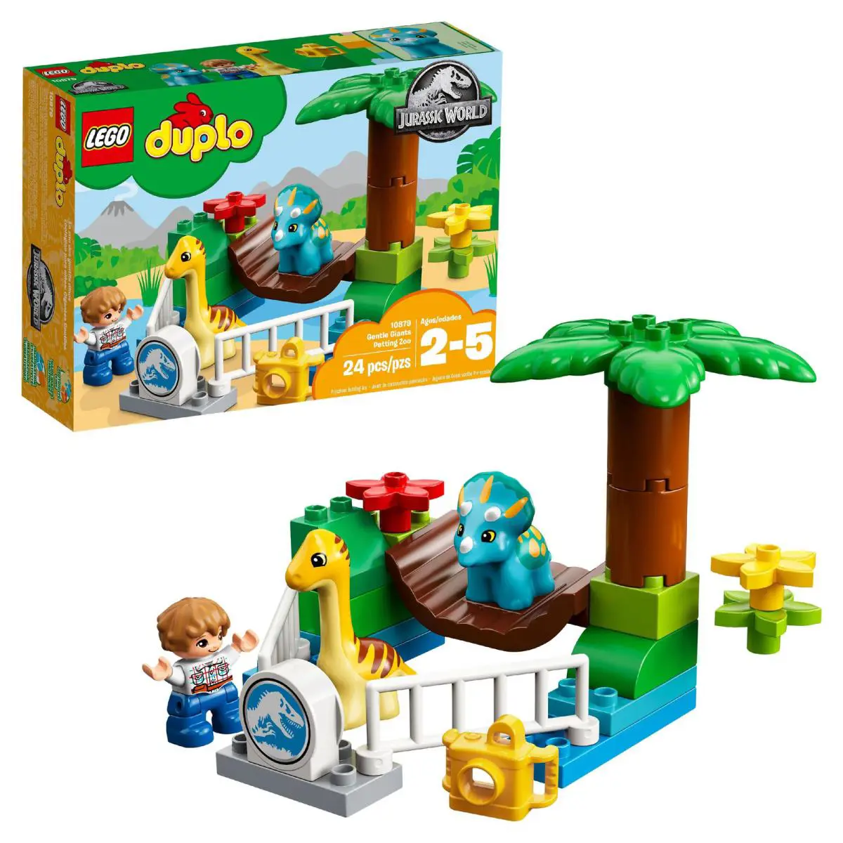 Lego Duplo Jurassic World Gentle Giants Petting Zoo 10879