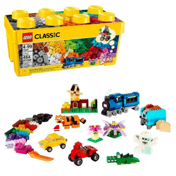 Lego Creative Brick Box Building Toy Set Car Train Tiger Figure Children Playset