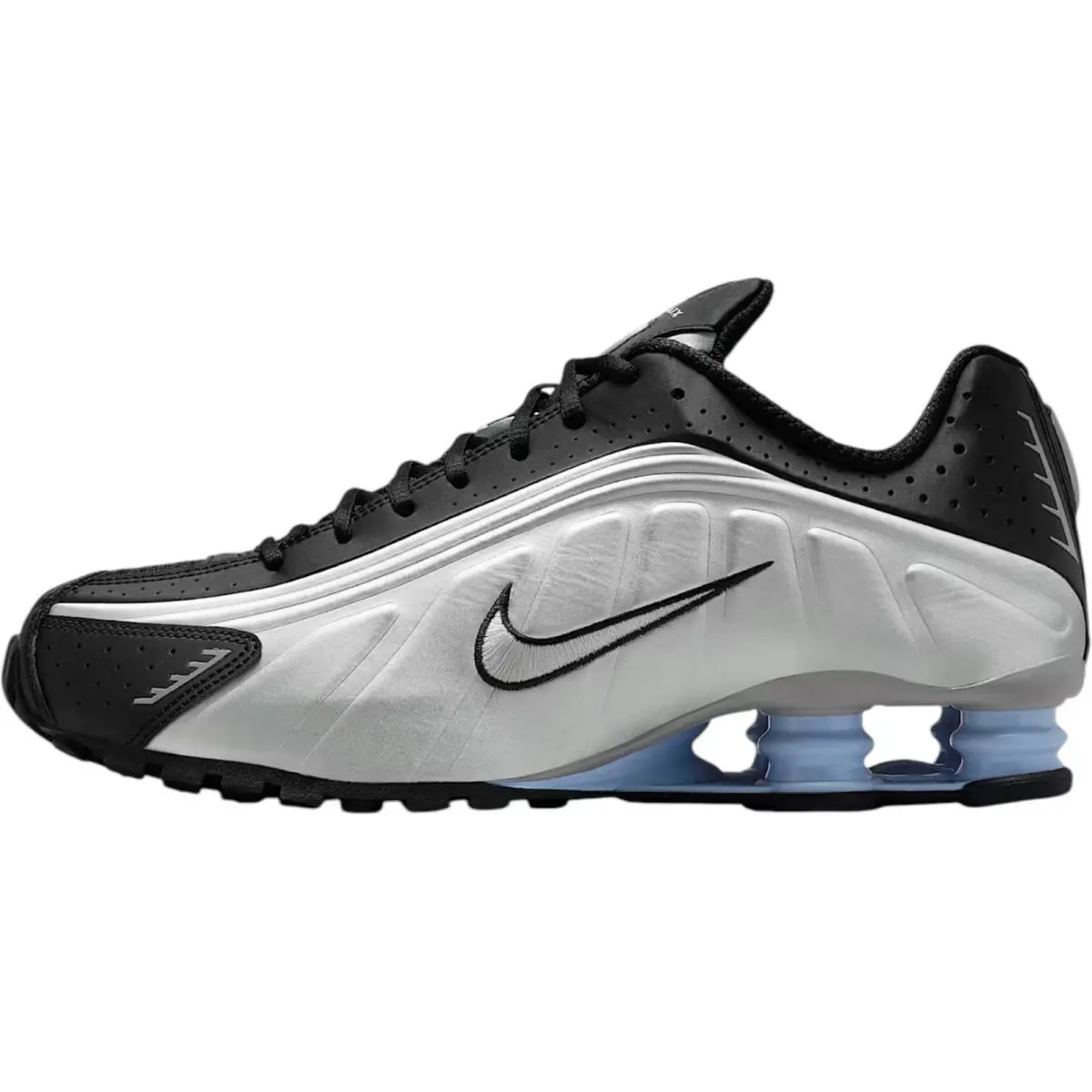 Nike shoes - Nike Shox R4 - Shox - Metallic Silver/Black/Psychic Blue/Metallic Silver 1