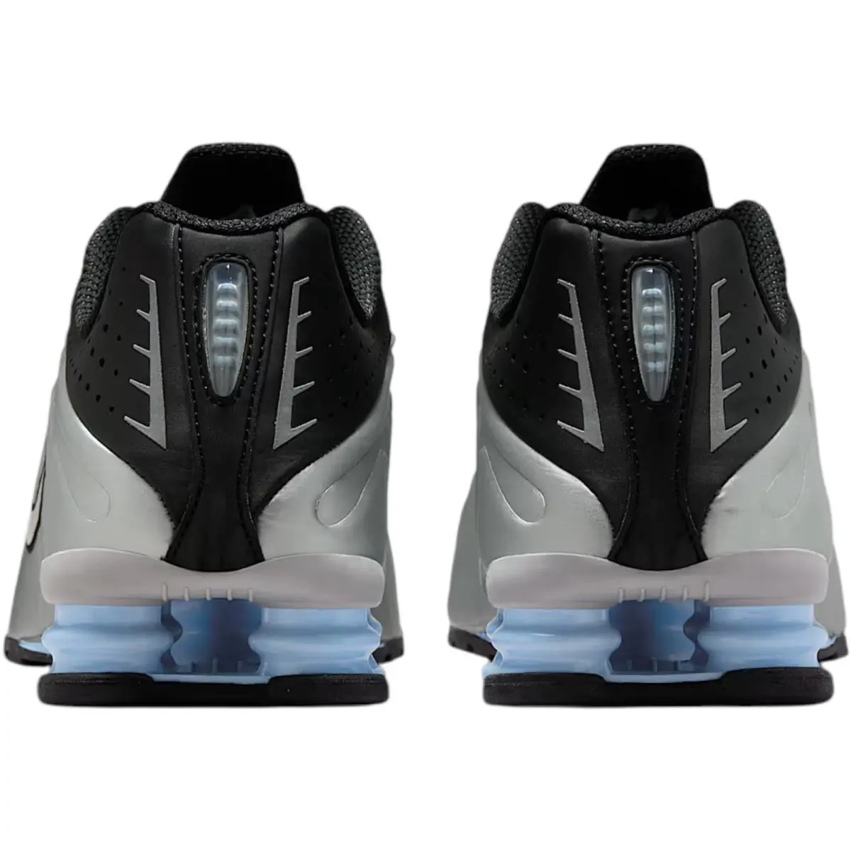 Nike shoes - Nike Shox R4 - Shox - Metallic Silver/Black/Psychic Blue/Metallic Silver 6