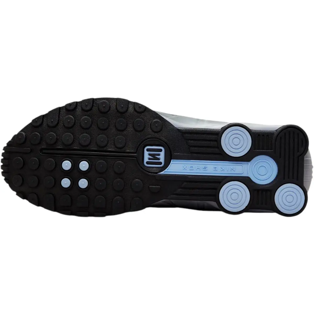 Nike shoes - Nike Shox R4 - Shox - Metallic Silver/Black/Psychic Blue/Metallic Silver 7