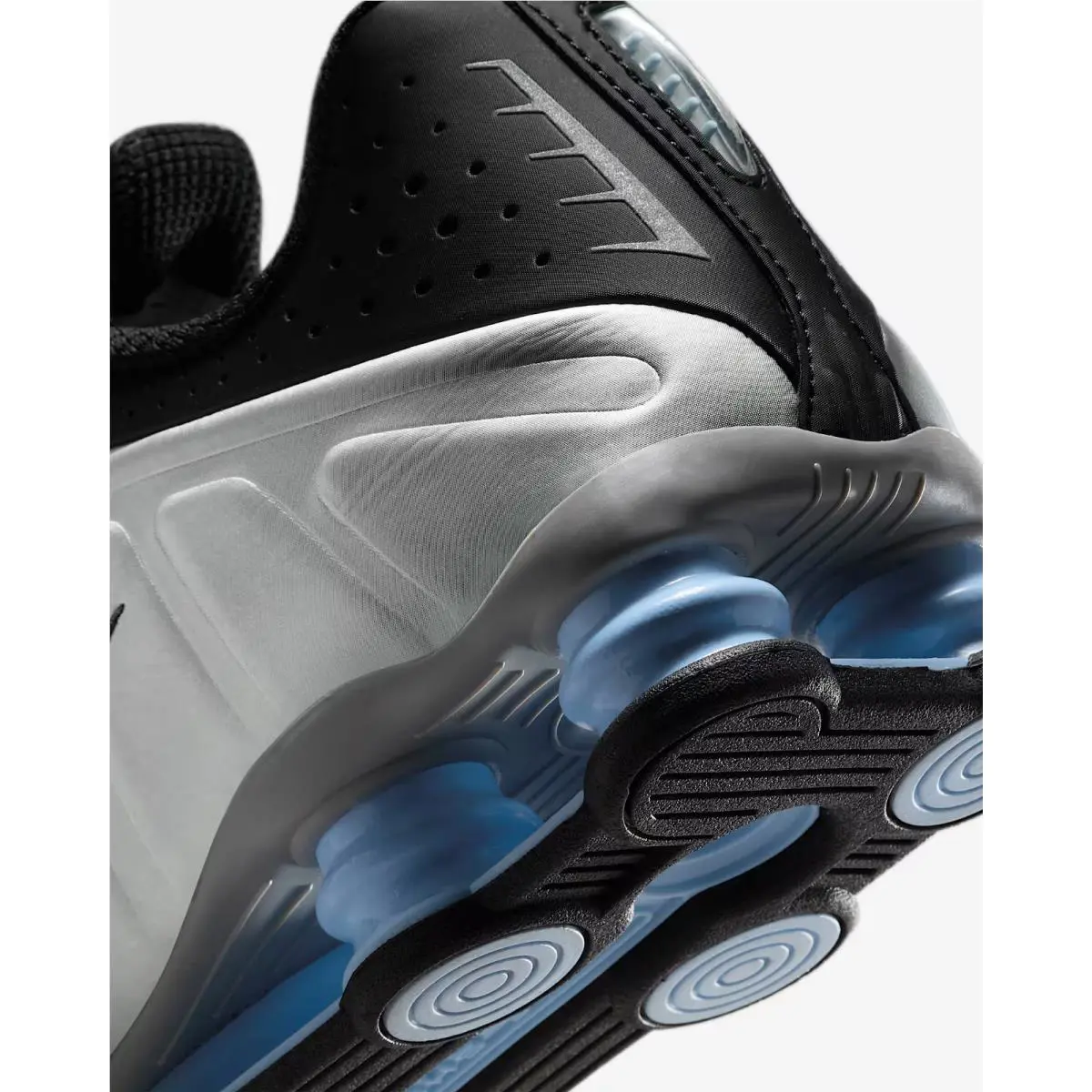 Nike shoes - Nike Shox R4 - Shox - Metallic Silver/Black/Psychic Blue/Metallic Silver 16