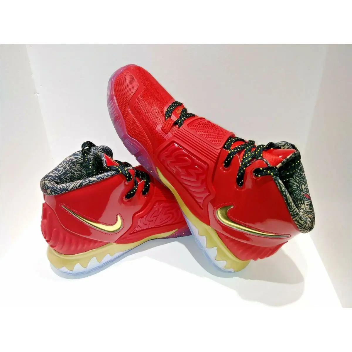 Nike shoes - Nike Kyrie 6 - Kyrie - CD7020 901 - RED/ GOLD, Manufacturer: MULTICOLOR/WHITE-GAME ROYAL 6