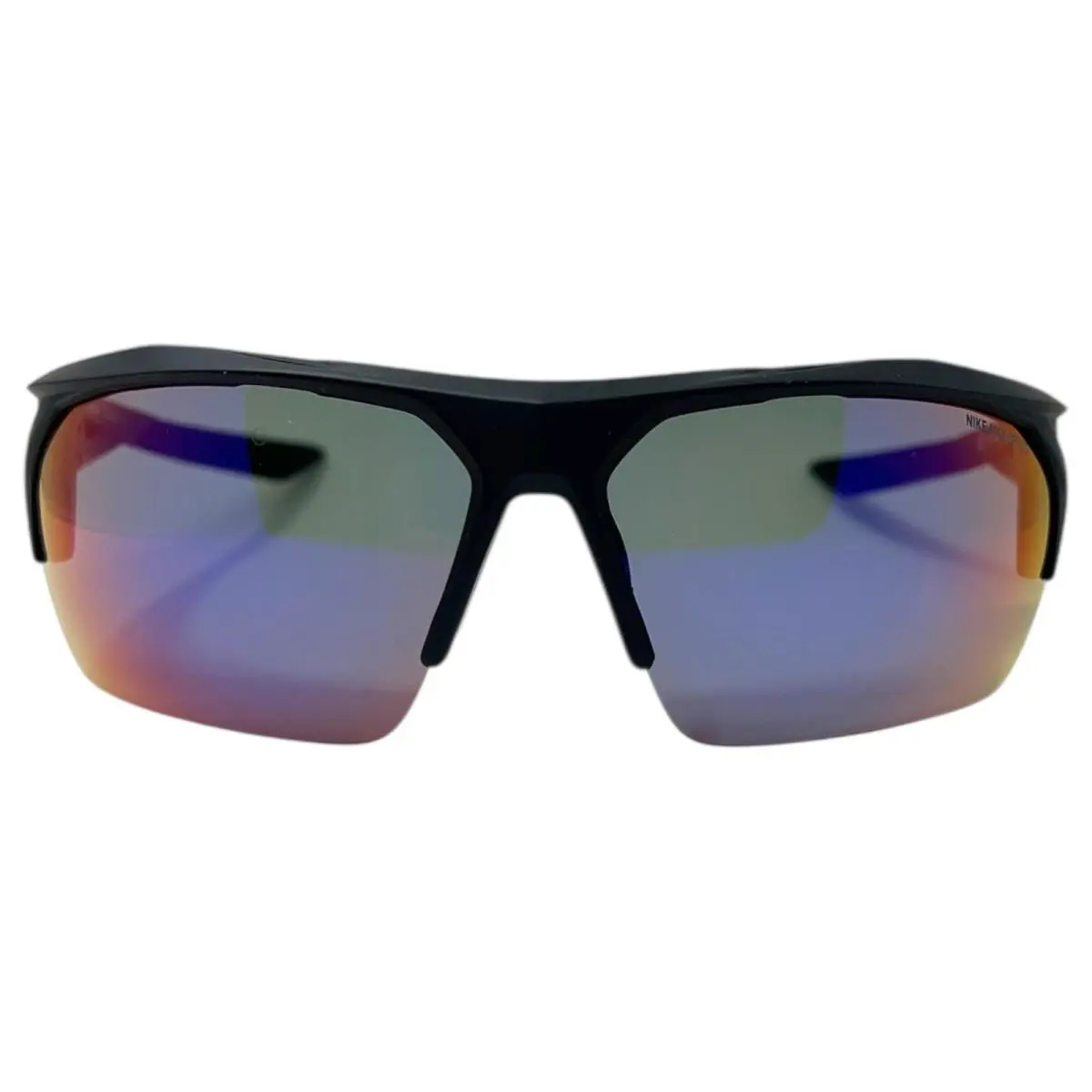 Nike - Terminus - EV1031 016 76/15/130 - Matte Black - Sunglasses - Frame: Black, Lens: Purple, Exact Lens: Gray Nike Max Optics w/ Infrared / Purple Flash Mirror