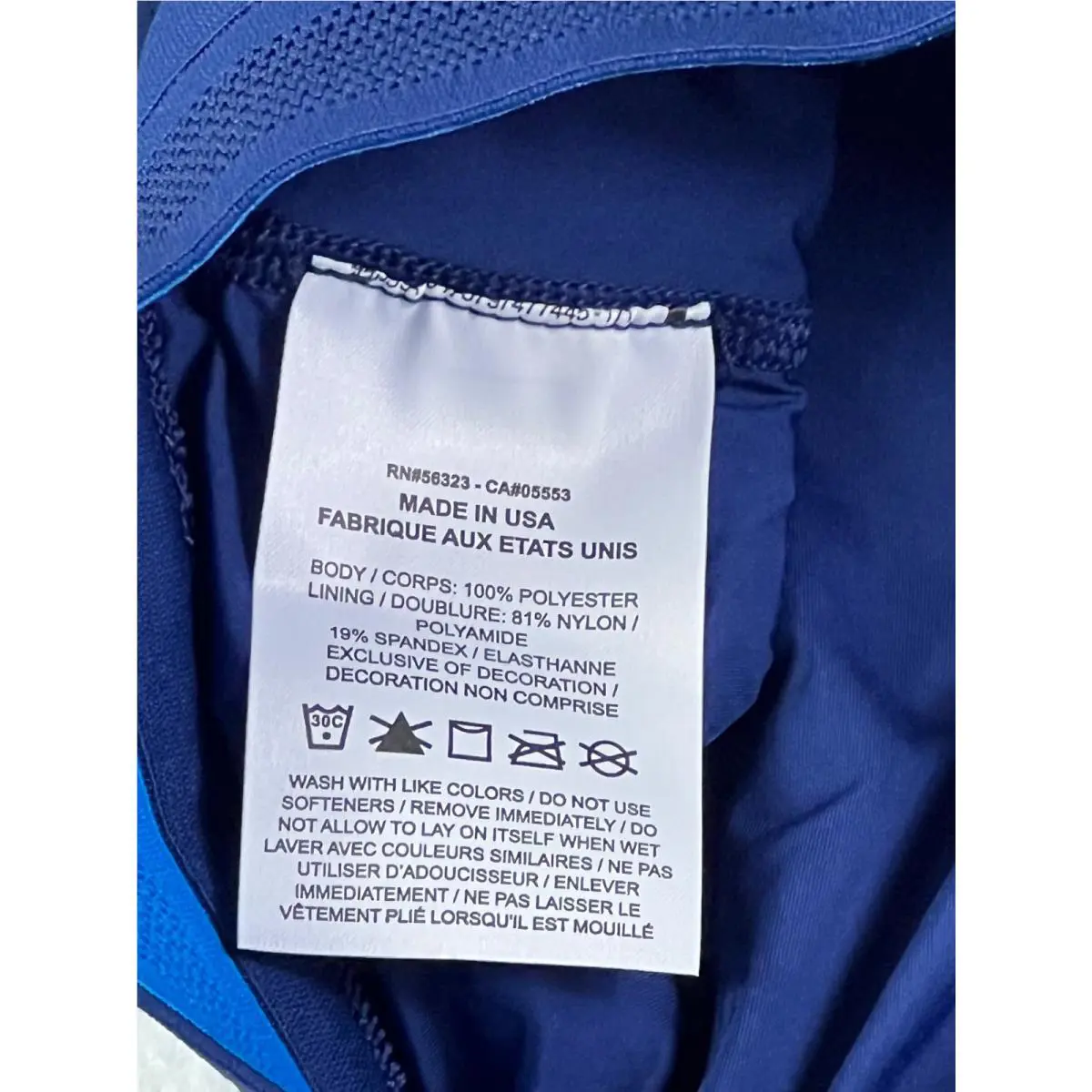 Nike clothing - AO8147 492 - AO8147492 - Midnight Navy Blue & White 3