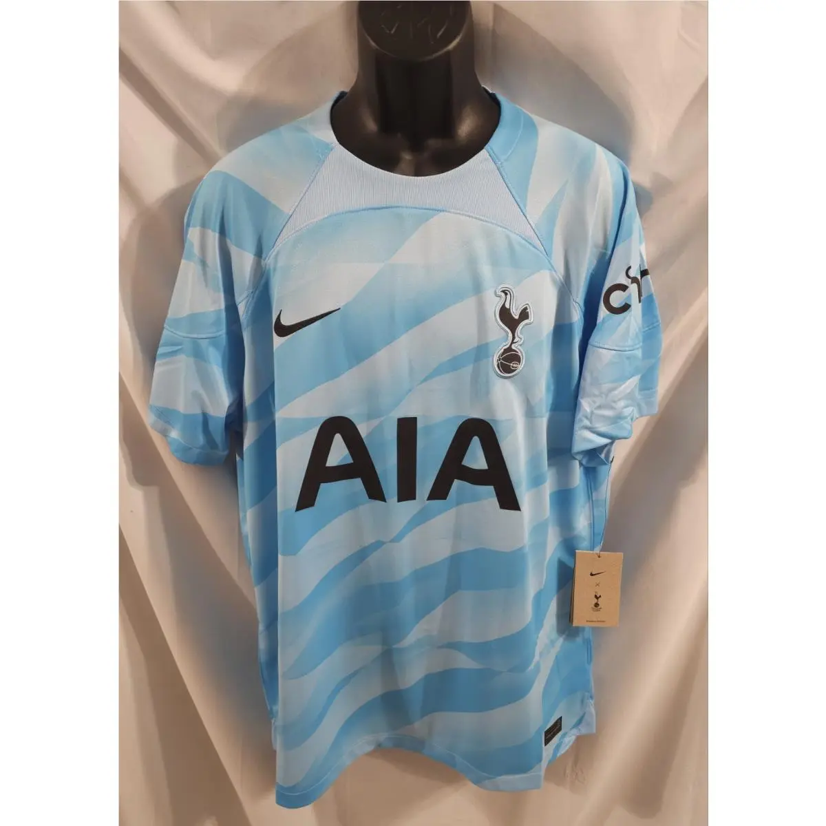 Nike Dri Fit Tottenham Hotspur Aia 23-24 Home Goalkeeper Soccer Jersey Medium