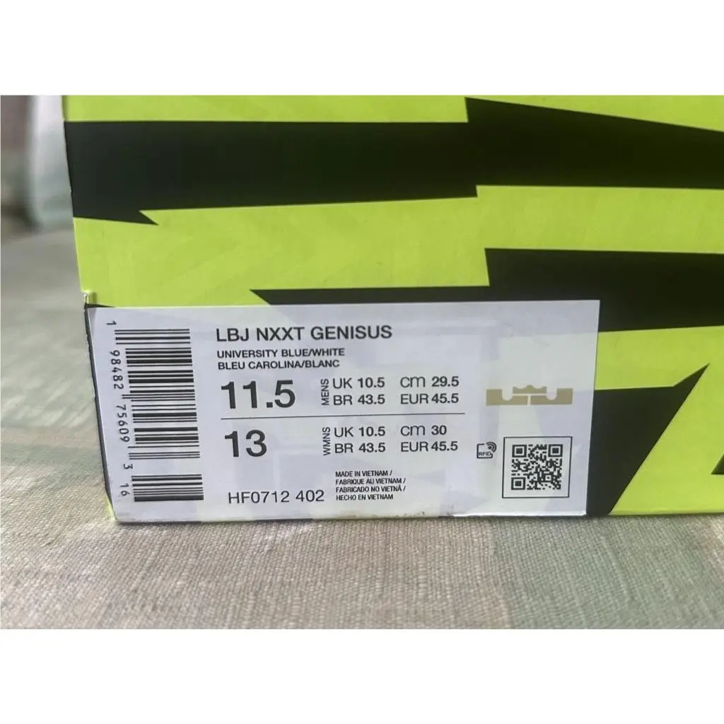 Nike shoes - Nike LeBron NXXT Genisus - LeBron NXXT Genisus - HF0712-402 - Blue (UPC: 198482756093) 6