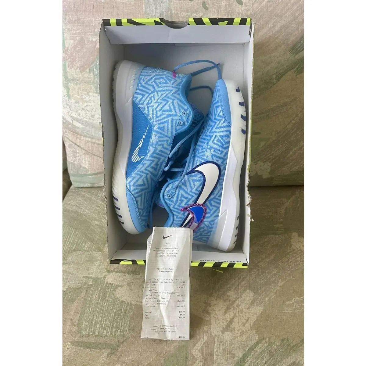 Nike shoes - Nike LeBron NXXT Genisus - LeBron NXXT Genisus - HF0712-402 - Blue (UPC: 198482756093) 7