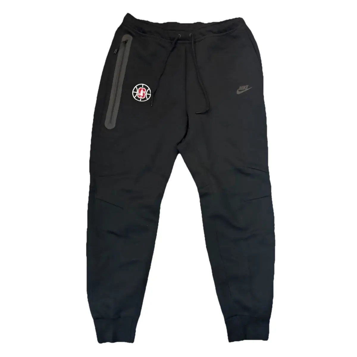 Nike Stanford Basketball Tech Fleece Jogger Pants Black FB8002-010 Size Large
