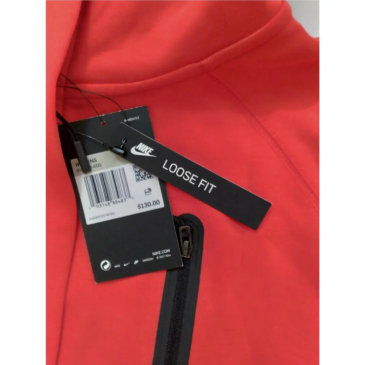 Nike clothing - BV3396-600 - BV3396-600 - Red (UPC: 193148884837) 4