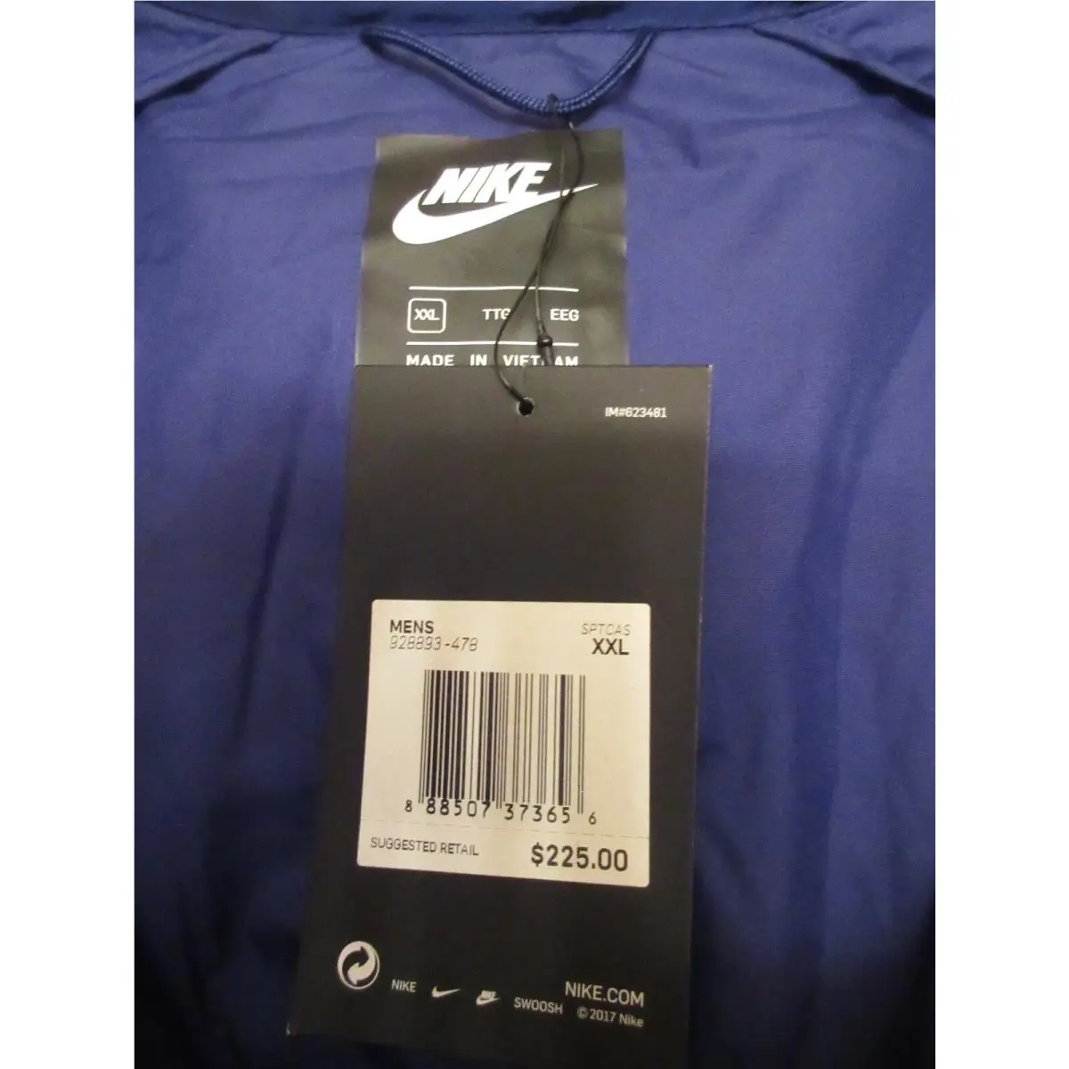 Nike clothing - Blue (UPC: 888507373656) 2