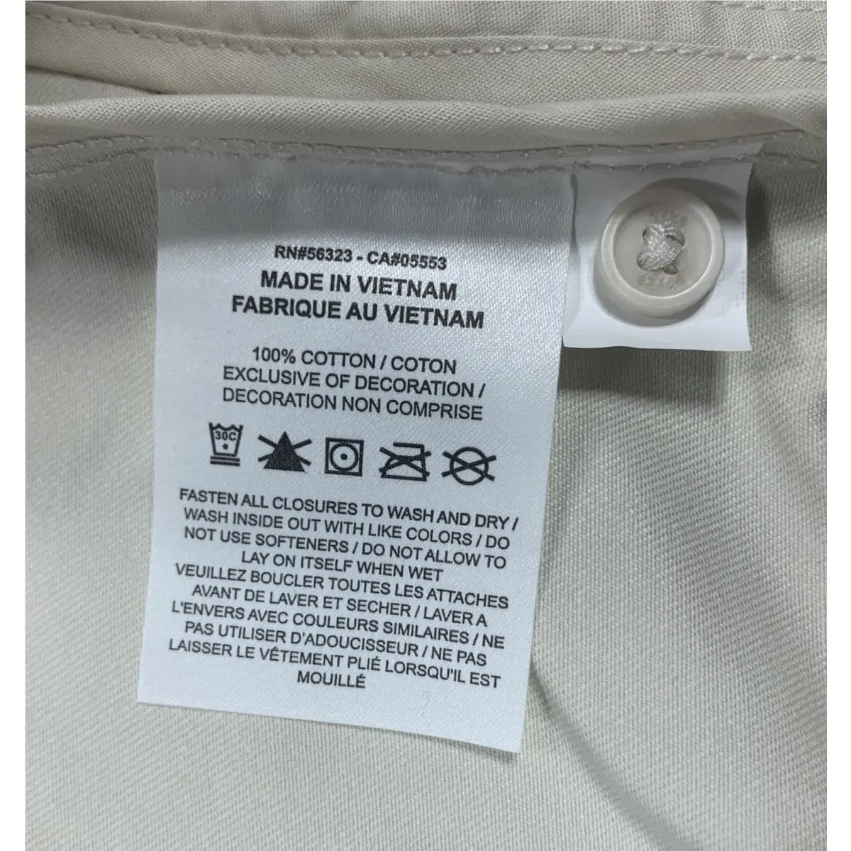 Nike clothing - Nike Harrington - Harrington - FN3230104 - Ivory 13