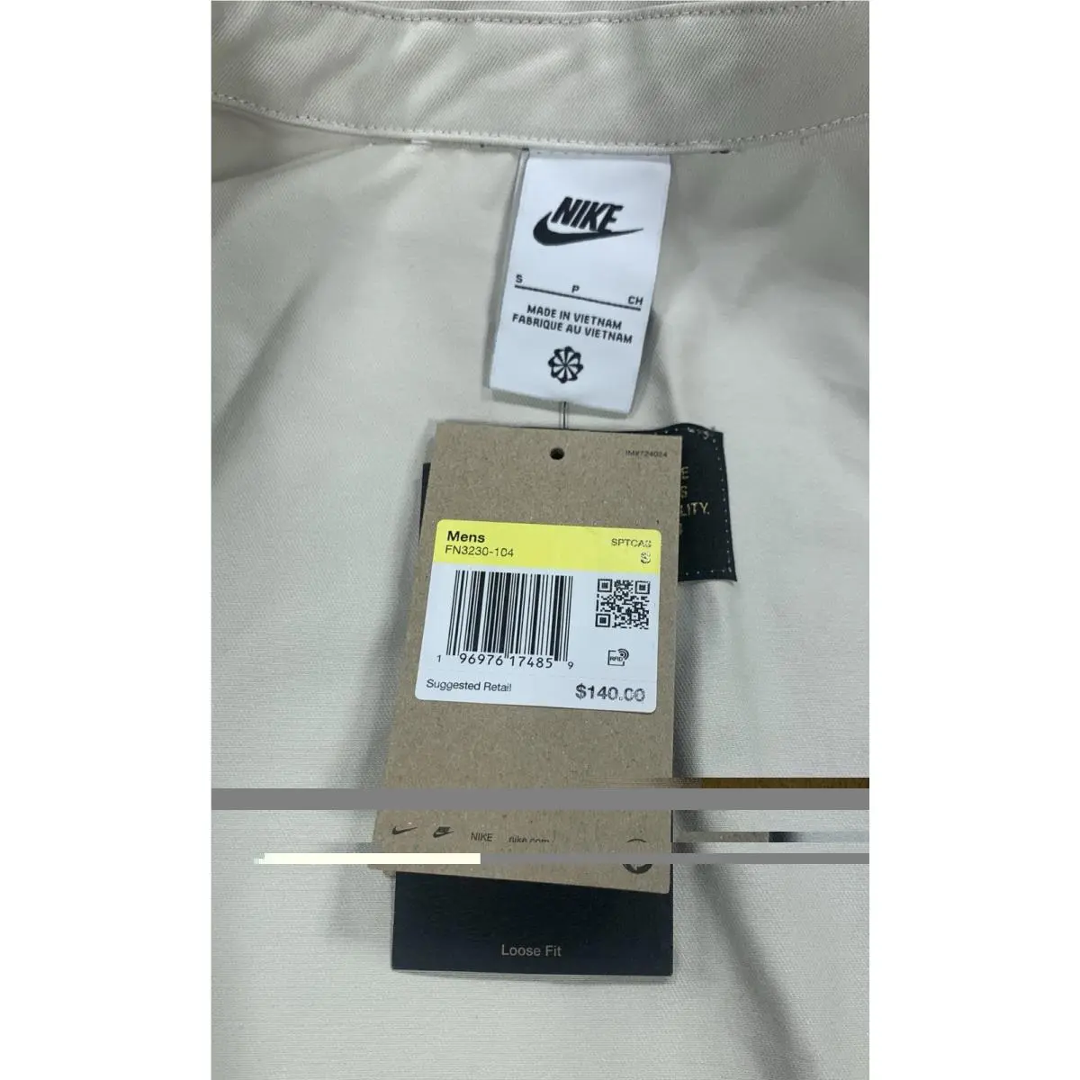 Nike clothing - Nike Harrington - Harrington - FN3230104 - Ivory 12