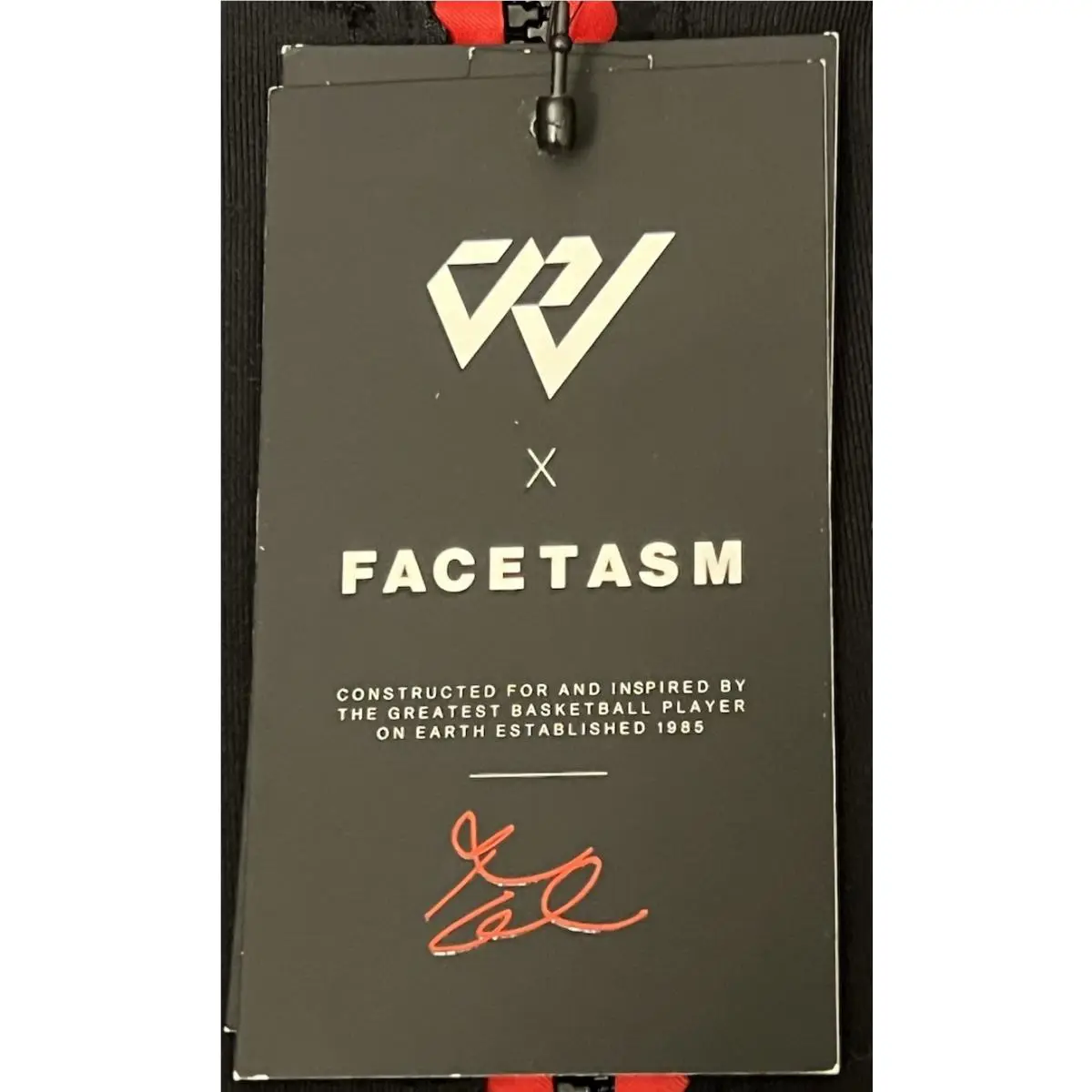 Nike clothing - Nike Air Jordan Why Not x Facetasm Collab Track Jacket - DC4638-010 - Black (UPC: 194502995138) 7