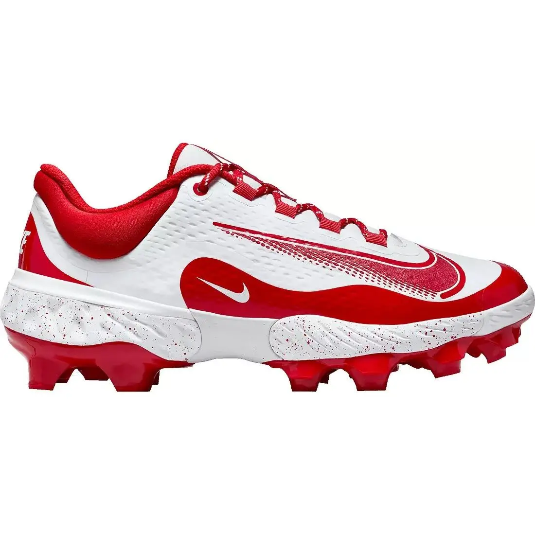 Nike Mens Alpha Huarache Elite 4 Low Mcs Baseball Cleats FD6255-102 Sz14