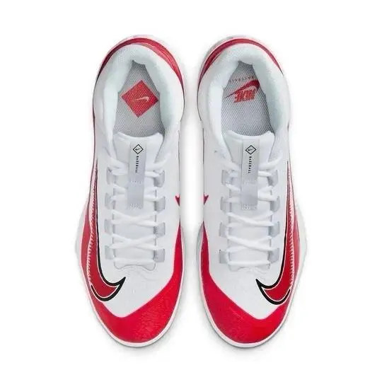 Nike shoes - Nike Alpha Huarache - Alpha Huarache - FD6255-102 - White/Red (UPC: 196968533404) 3