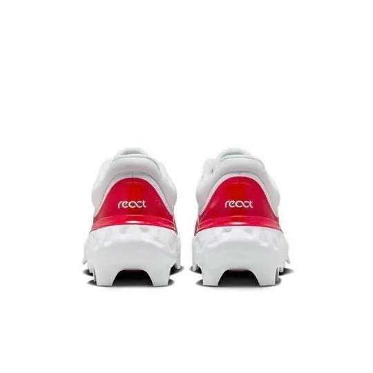 Nike shoes - Nike Alpha Huarache - Alpha Huarache - FD6255-102 - White/Red (UPC: 196968533404) 4