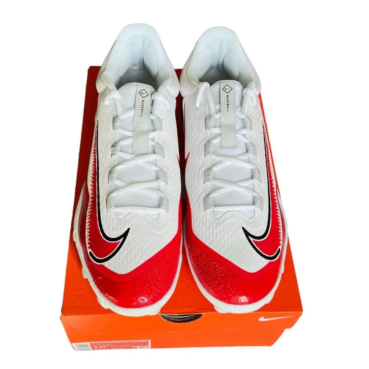 Nike shoes - Nike Alpha Huarache Elite 4 Low MCS - FD6255-102 - Red (UPC: 196968533350) 1