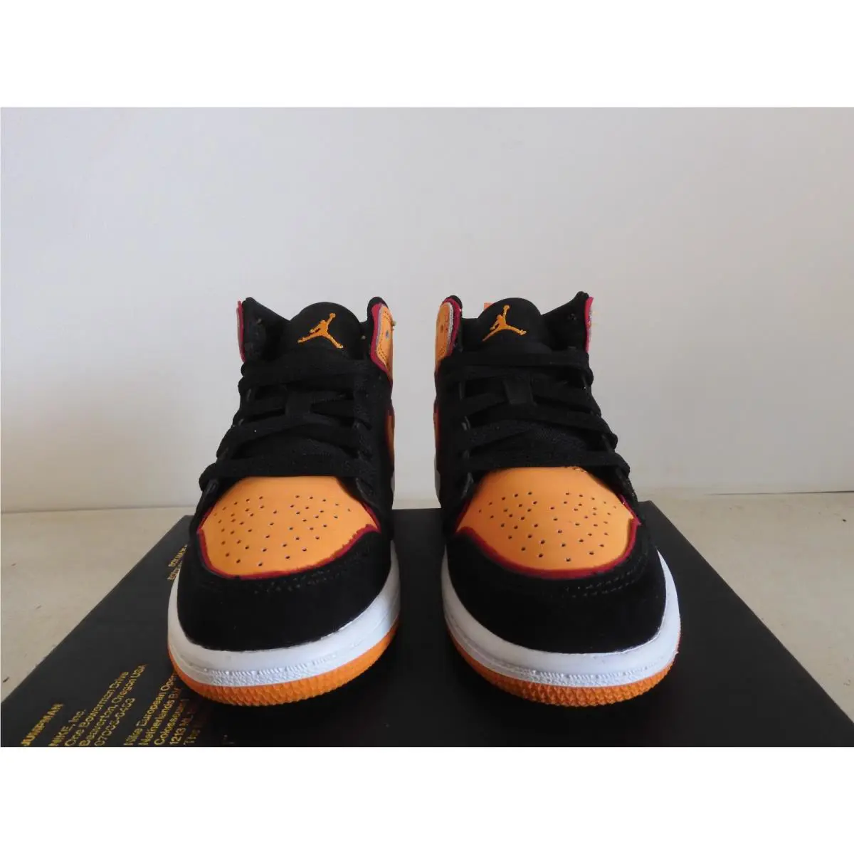 Nike shoes - Air Jordan 1 Mid - Air Mid - Black (UPC: 196608300380) 2