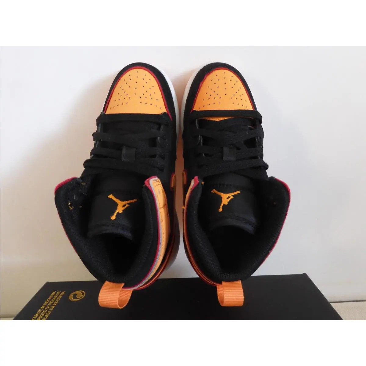 Nike shoes - Air Jordan 1 Mid - Air Mid - Black (UPC: 196608300380) 4