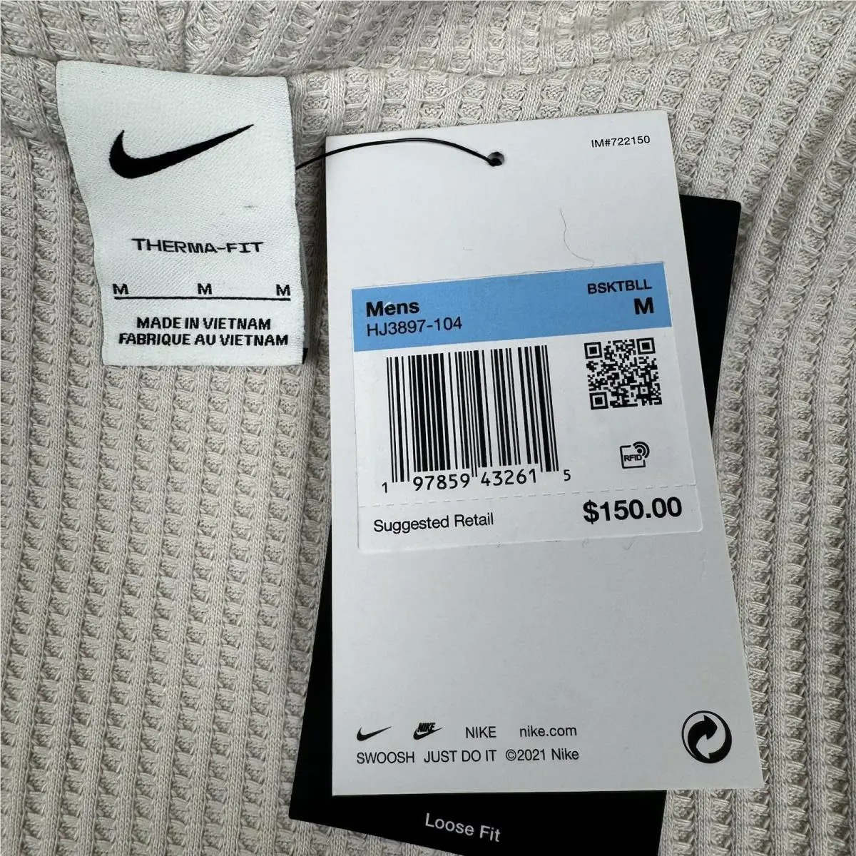Nike clothing - HJ3897-104 - HJ3897-104 - Beige (UPC: 197859432615) 5