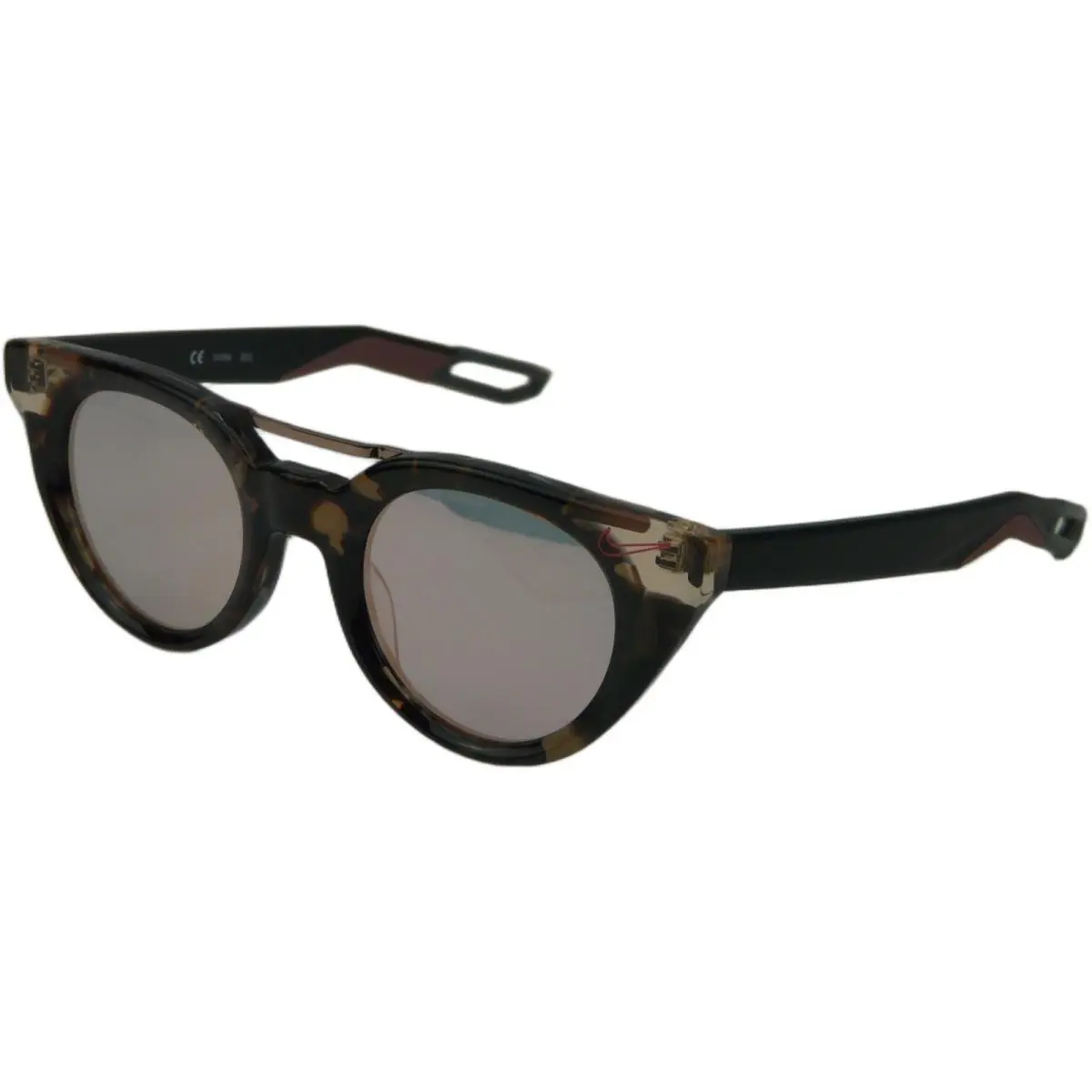 NV01 M Sunglasses Velvet Brown Grey W / Light Rose Mirror Gold by Nike