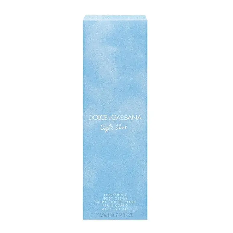 Dolce Gabbana Light Blue Refreshing Body Cream 6.7 oz 200 ml