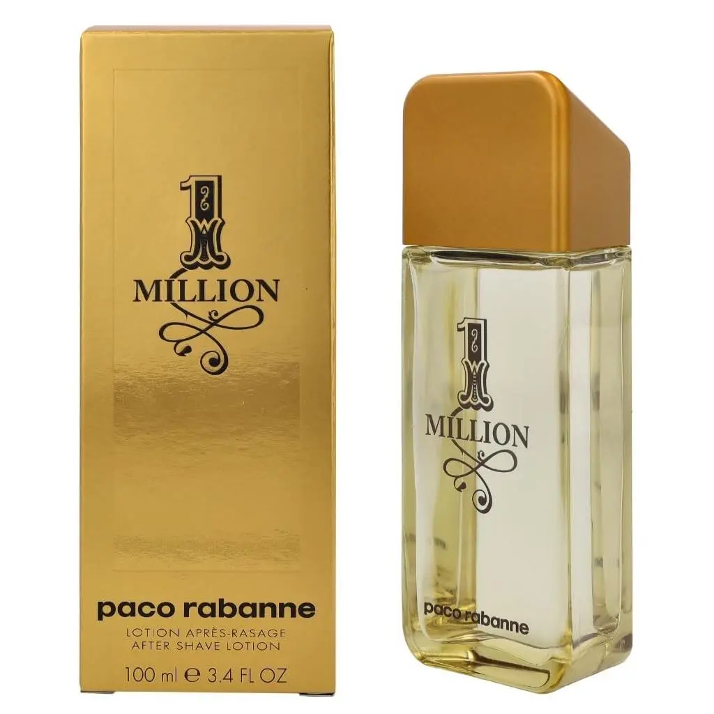 Paco Rabanne 1 Million Aftershave Lotion 3.4 Oz / 100 Ml