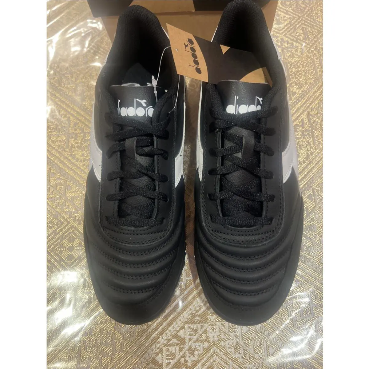 Diadora shoes - Diadora Calcetto LT Turf - Calcetto Turf - 101179497-C0641 - Black (UPC: 0193867865216) 10
