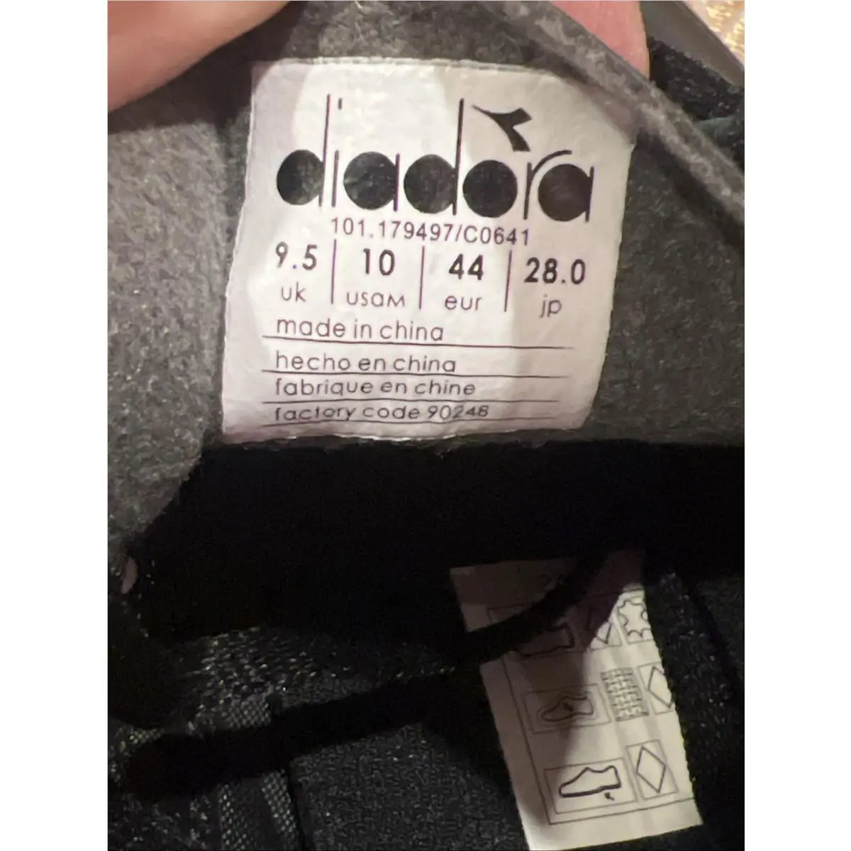 Diadora shoes - Diadora Calcetto LT Turf - Calcetto Turf - 101179497-C0641 - Black (UPC: 0193867865216) 21