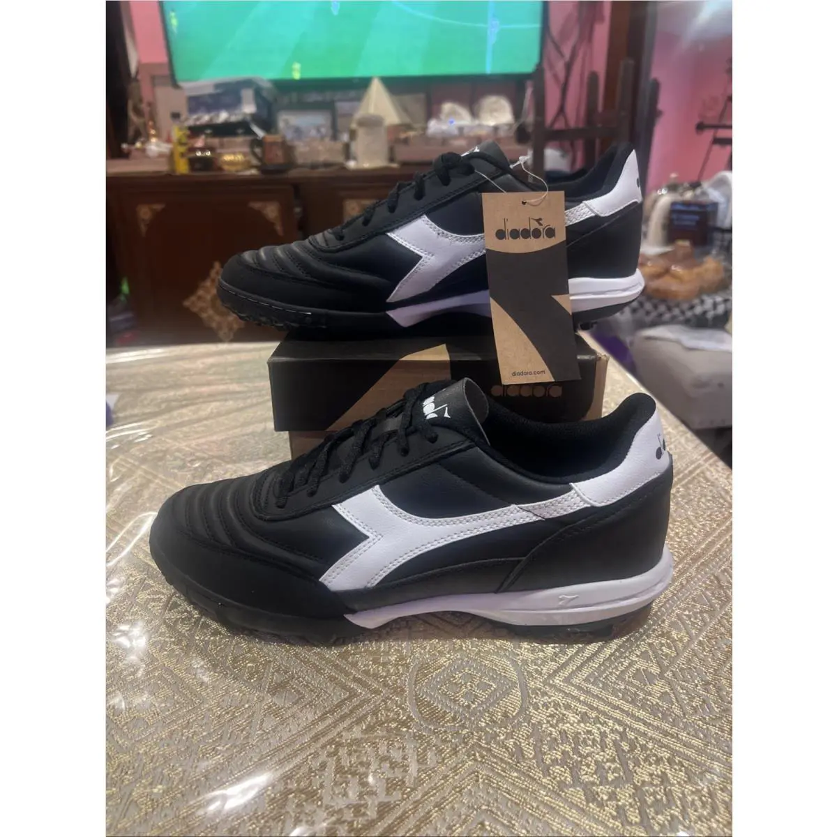 Diadora shoes - Diadora Calcetto LT Turf - Calcetto Turf - 101179497-C0641 - Black (UPC: 0193867865216) 2