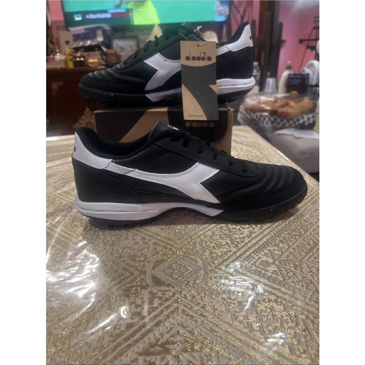 Diadora shoes - Diadora Calcetto LT Turf - Calcetto Turf - 101179497-C0641 - Black (UPC: 0193867865216) 4