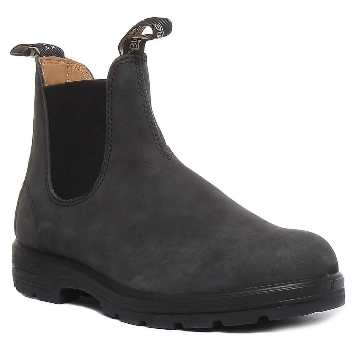 Blundstone 587 Premium Leather Chelsea Men`s Ankle Boots Black US 10