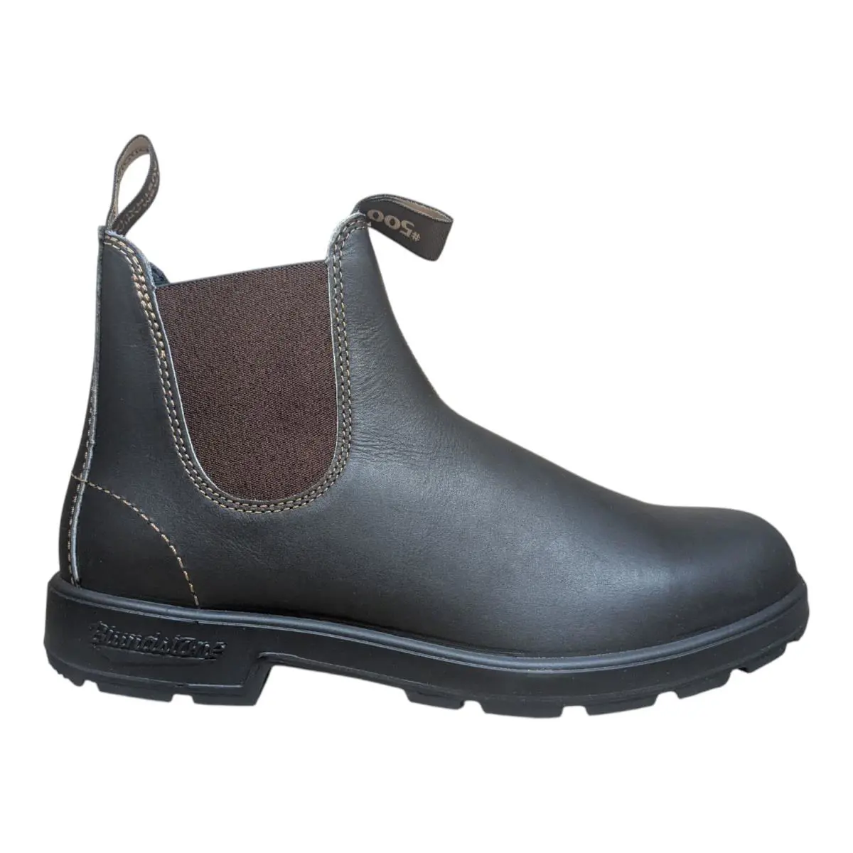 Blundstone Men`s 500 Elastic Sided Chelsea Boot Lined - Brown - US Sizes