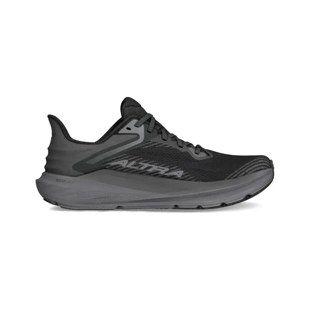 Altra Women`s Torin 8 Zero Drop Road Running Shoe - Black - Black