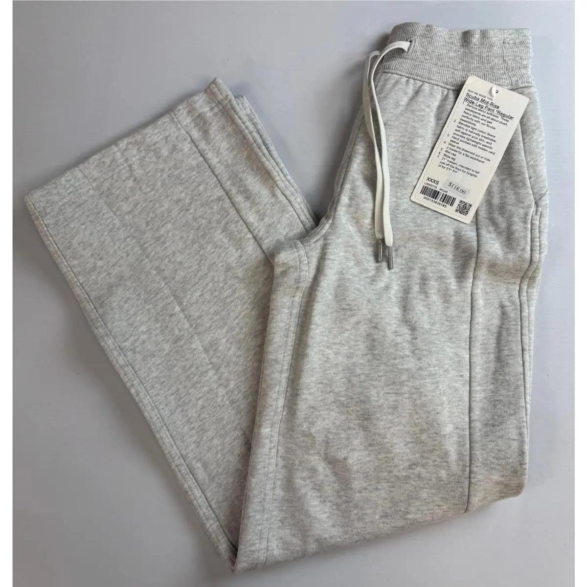 Lululemon clothing - Heathered Core Ultra Light Grey, asst 1