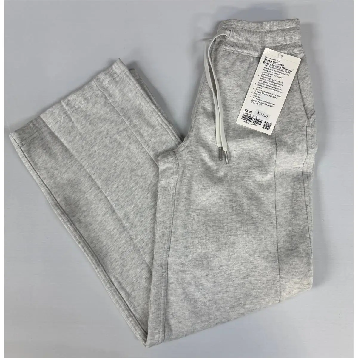 Lululemon clothing - Heathered Core Ultra Light Grey, asst 2