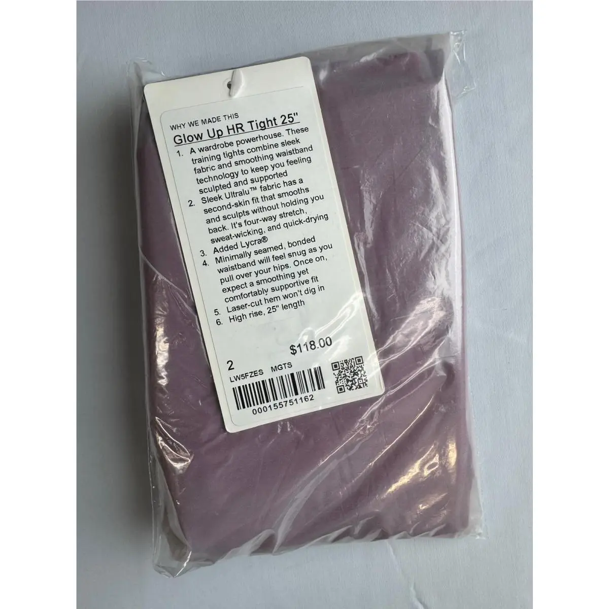 Lululemon clothing - Magenta Smoke, asst 4