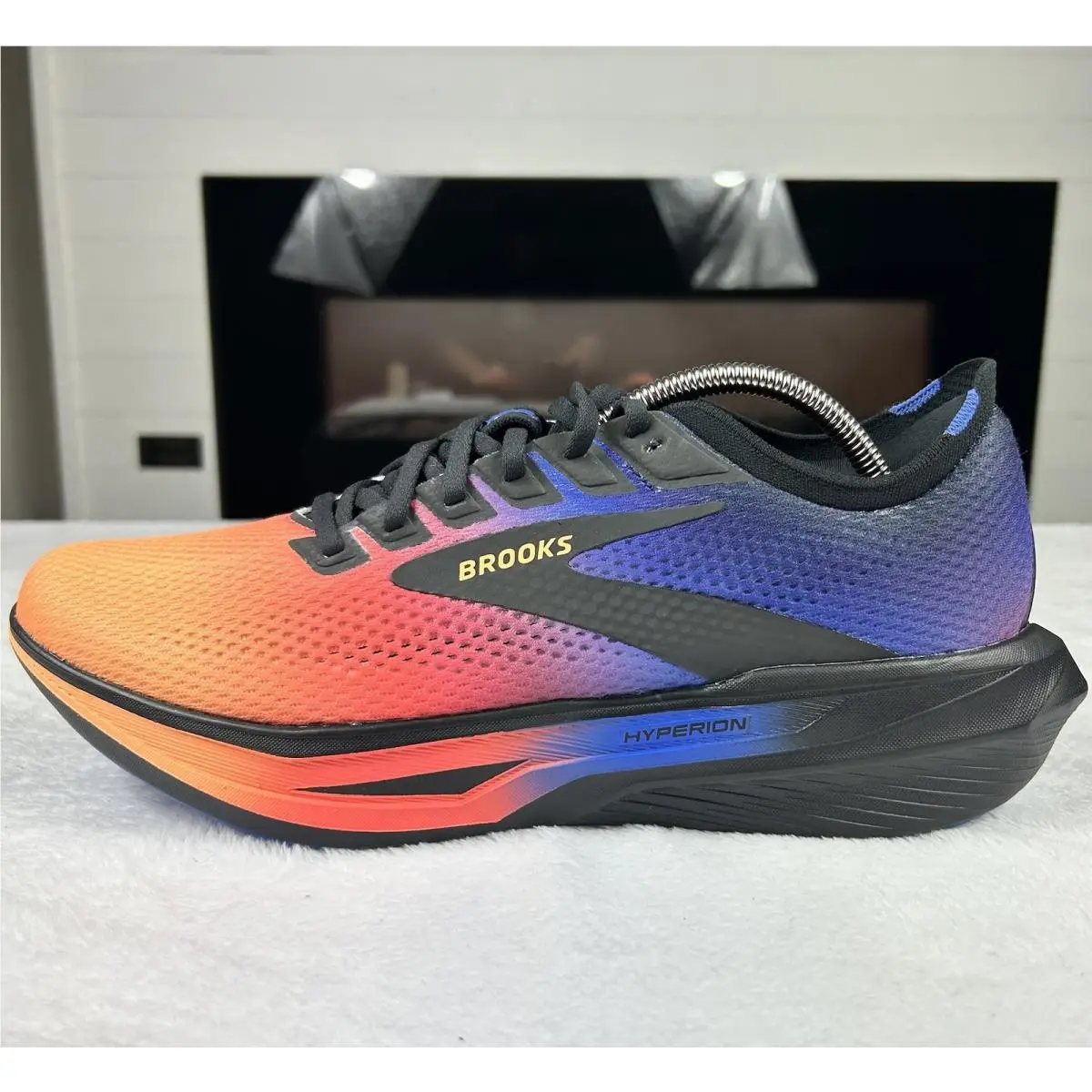 Brooks Hyperion 3 Running Shoes Mens Size 11 Blue Coral Papaya 110465 1D 478 - Multicolor