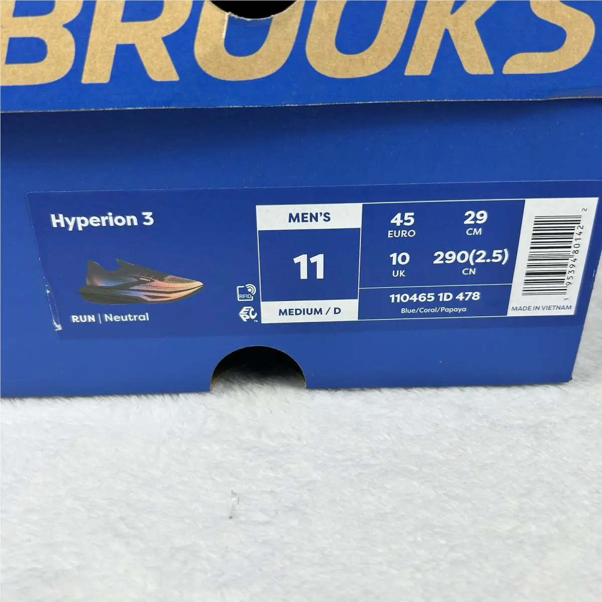 Brooks shoes - Hyperion - Hyperion - 110465 1D 478 - Multicolor (UPC: 0195394801422) 11
