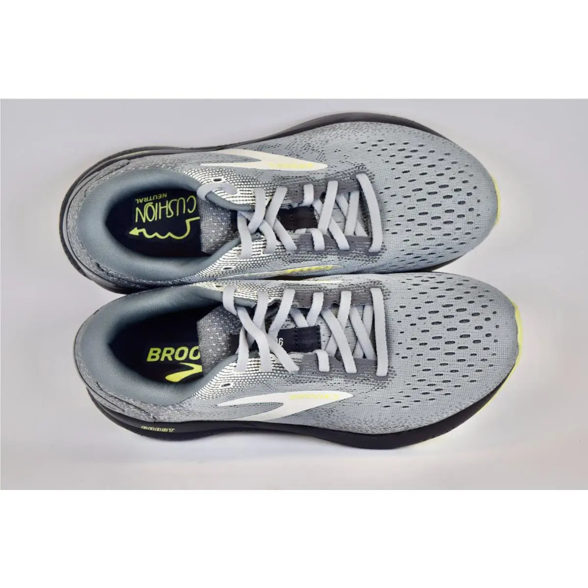 Brooks shoes - Brooks Ghost 16 - Ghost - 1104182E040 - Gray 12