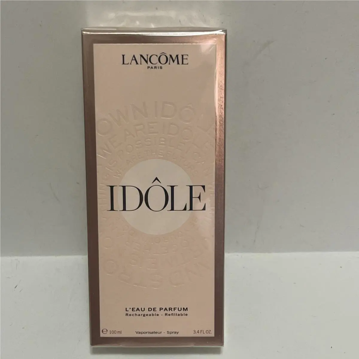 Lancome Idole L’eau De Parfum Spray 3.4 oz 100 ml Rechargeable - Refillable
