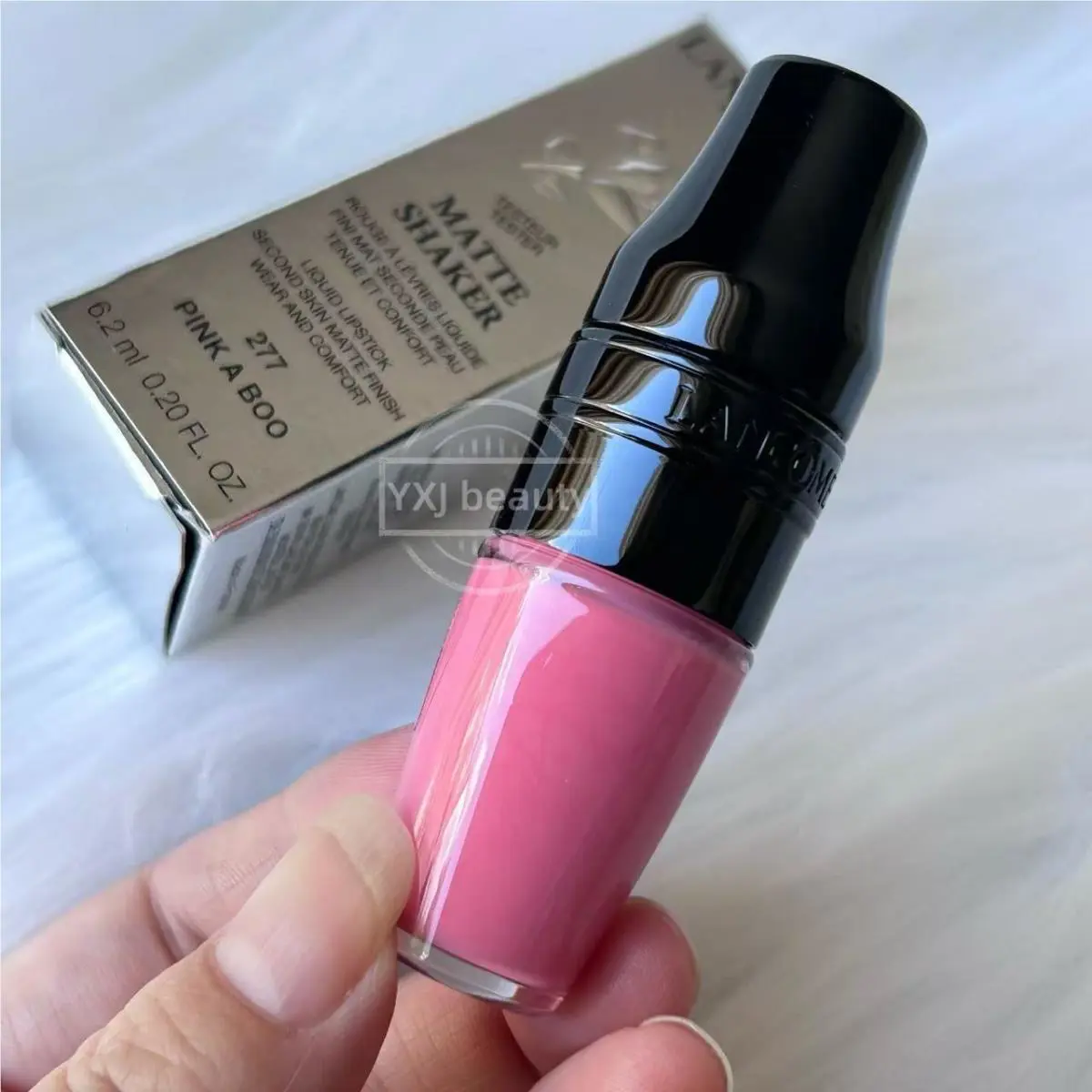 Lancome Matte Shaker Liquid Lipstick 277 Pink A Boo Full Size 6.2 ml Rare
