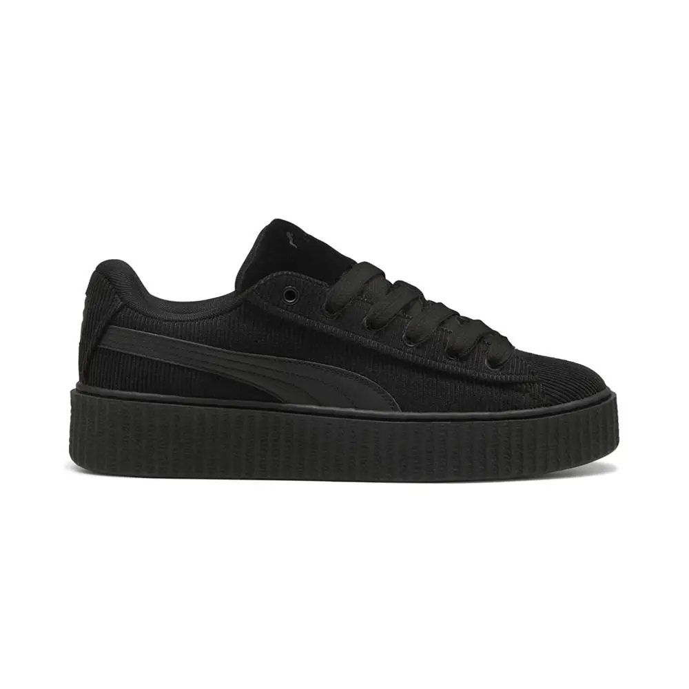 Puma Fenty X Creeper Phatty Corduroy Lace Up Mens Black Sneakers Casual Shoes - Black