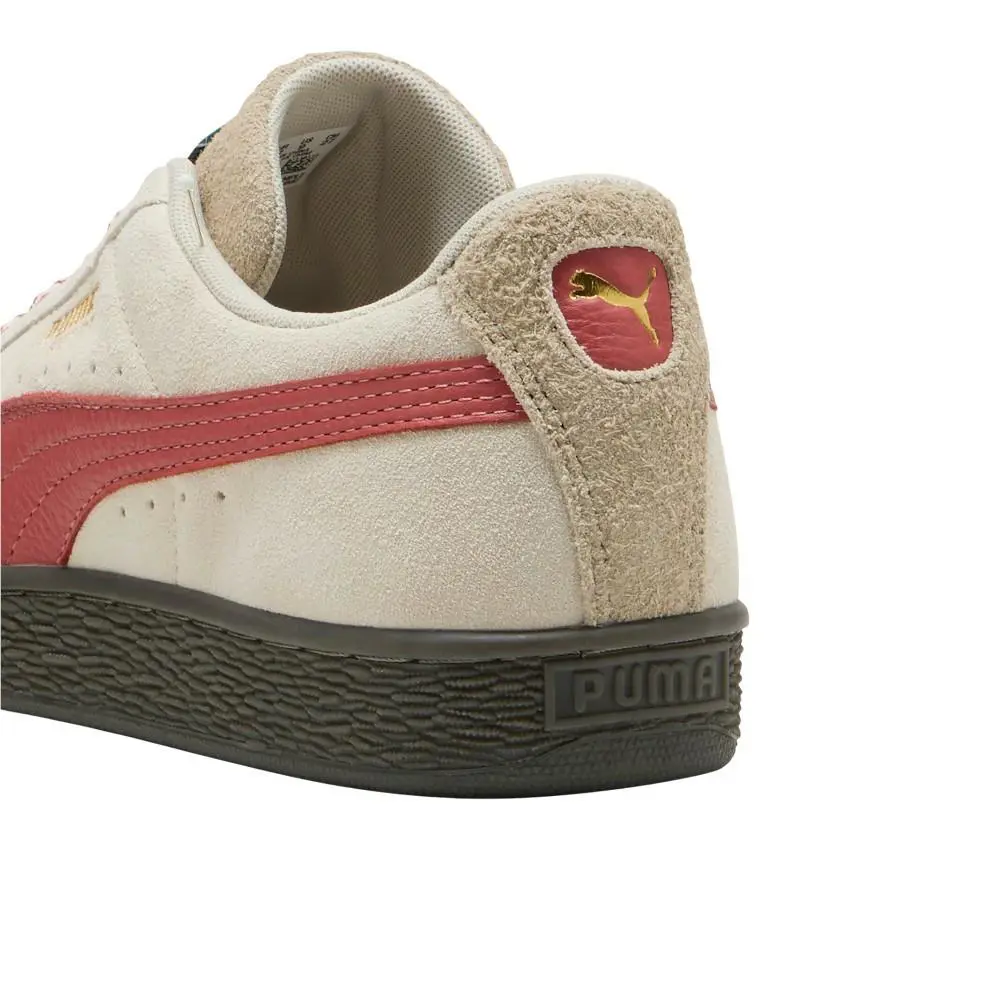 Puma shoes - PUMA Suede Fuzzy Lace Up - 40322702 - White 5