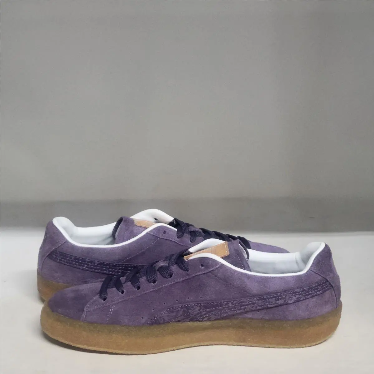 Puma shoes - Puma Seude Crepe - Seude Crepe - 382668-01 - Sweet Grape/Plum Purple/White 5